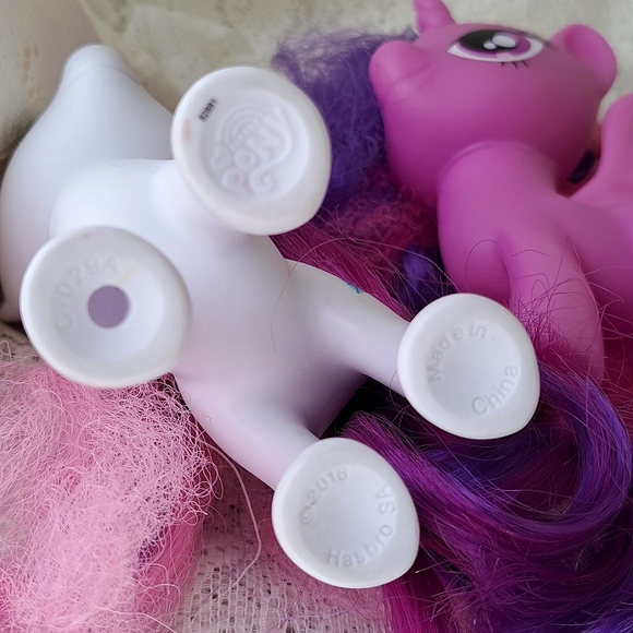 G4 MLP My Little Pony Rare Rarity & Twilight Sparkle Bundle Unicorn Pegasus 2016 - Picture 9 of 10